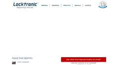 Desktop Screenshot of locktronic.com.br