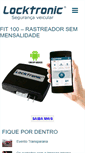 Mobile Screenshot of locktronic.com.br
